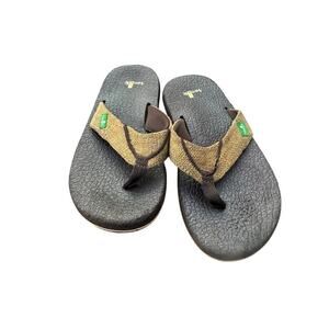 Sanuk Boys 3-4 Yoga Flip Flops